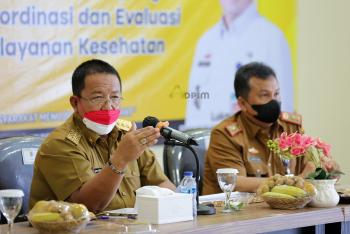 Rakor Evaluasi Pelayanan Kesehatan, Gubernur Arinal Minta Para Dokter dan Tenaga Kesehatan RSUDAM Beri Pelayanan Optimal kepada Masyarakat